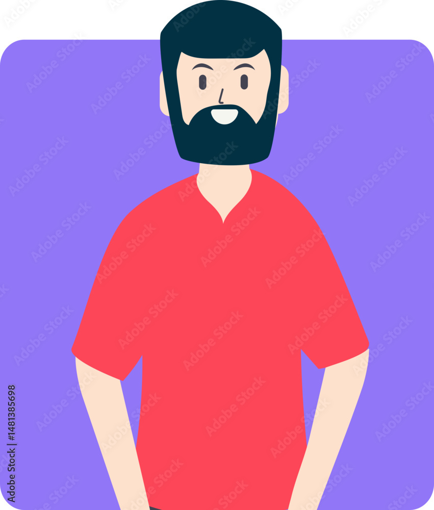 Flat Urban Character Illustration Flat Urban Character Illustration