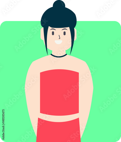 Flat Urban Character Illustration