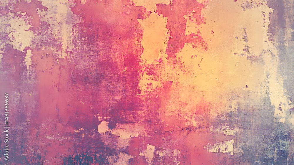 Obraz premium Colorful, textured surface with muted hues.