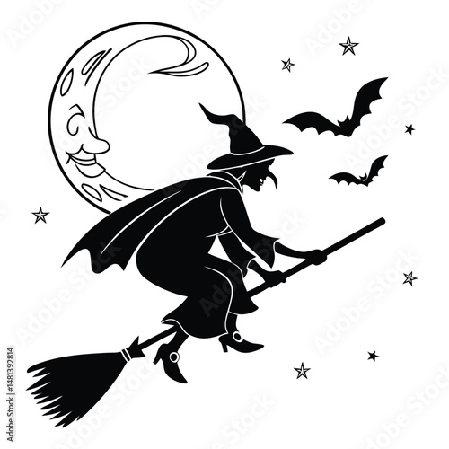 illustrate-a-black-silhouette-vector-of-an-old-gra.eps