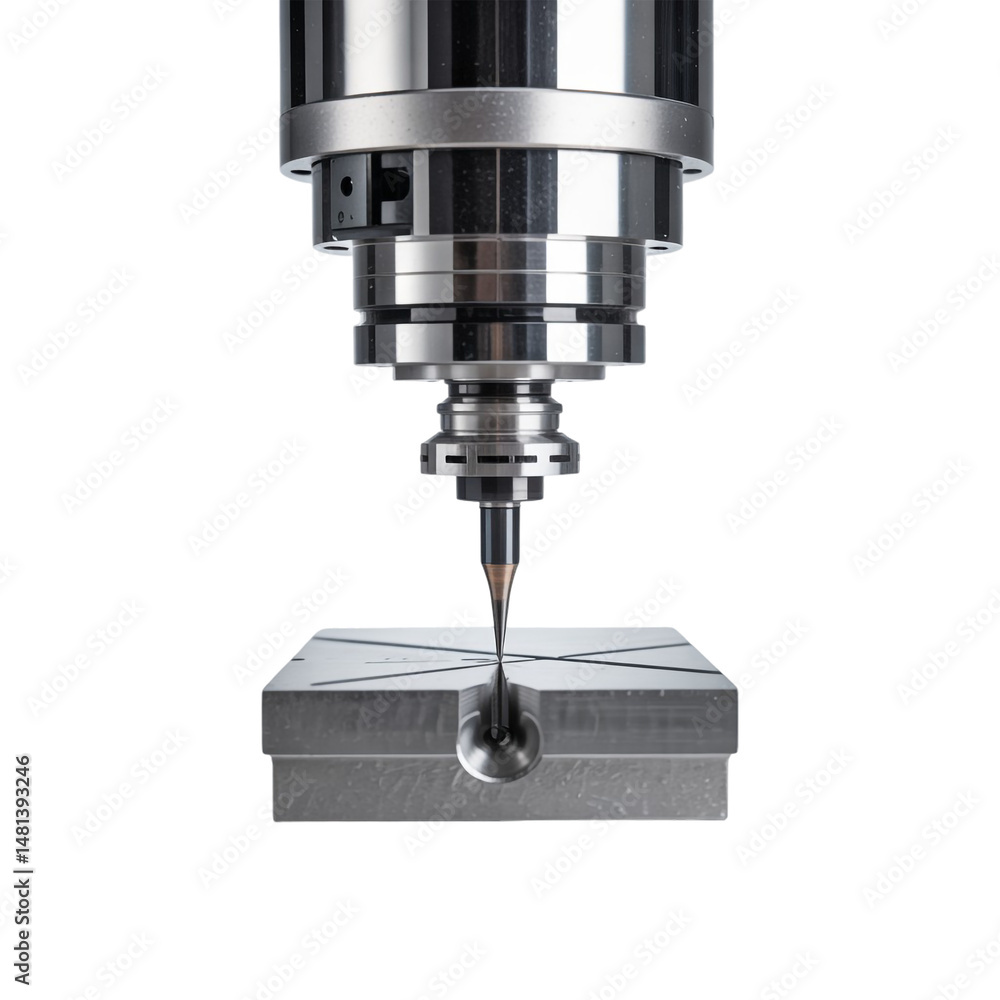 CNC Machine Precisely Milling Metal Block Industrial Technology CNC Machine Precisely Milling Metal Block Industrial Technology