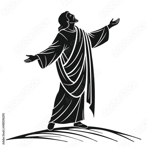illustrate-a-black-silhouette-vector-of-a-saintly- (1).eps