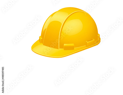 Wallpaper Mural Bright yellow safety hard hat Torontodigital.ca