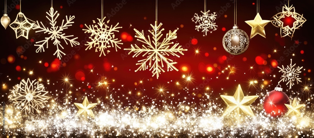 Festive Christmas Background Festive Christmas Background