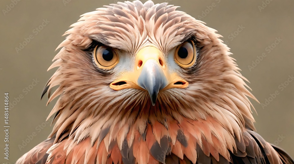 Fototapeta premium portrait of an eagle