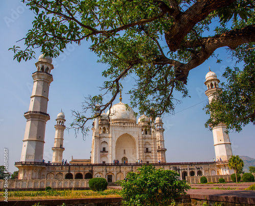 Bibi Ka Maqbara Tomb, also known as Mini Taj Mahal, Aurangabad, Maharashtra, India photo