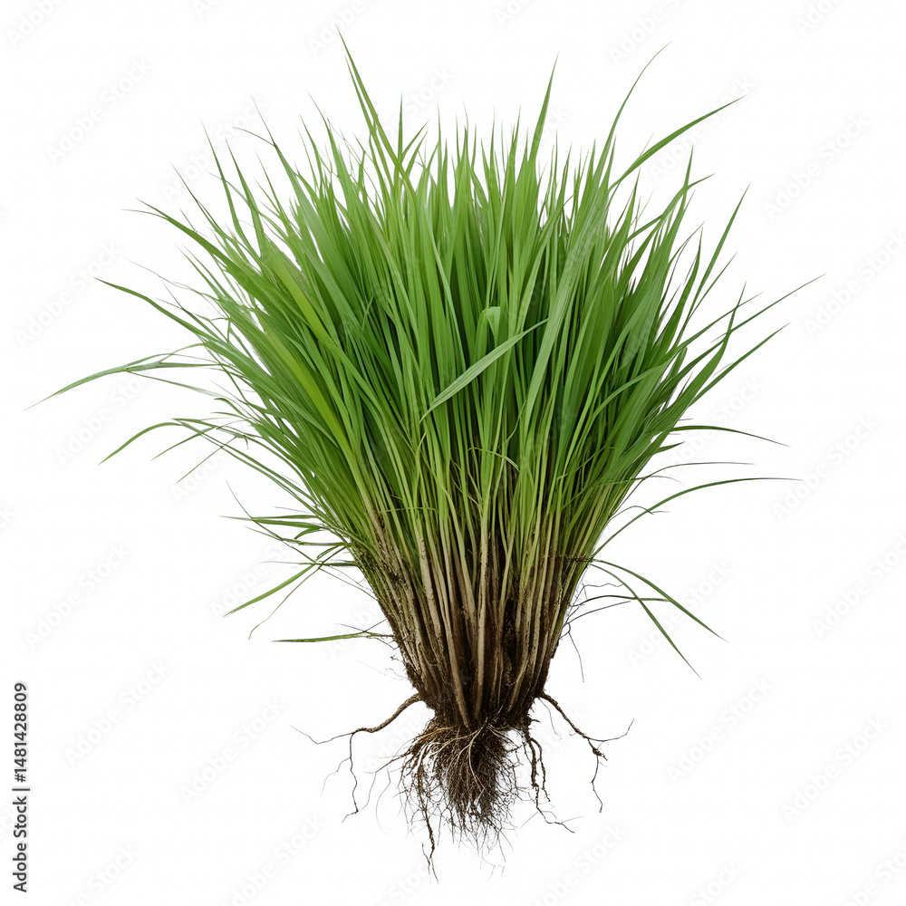 Obraz premium grass isolated on white background
