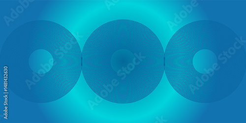Bright blue dynamic abstract vector background with diagonal lines. 3d cover of business presentation banner for sale event night party. vector illustration