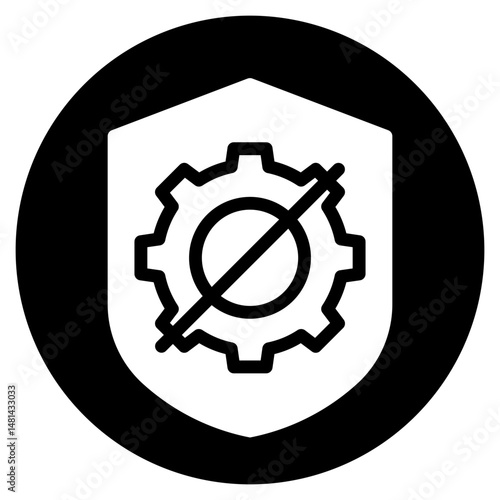 security glyph icon