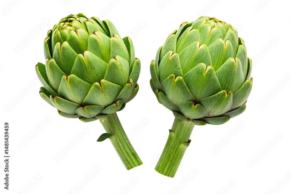 Obraz premium artichoke on white background