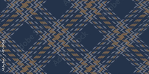Vector checkered pattern or plaid pattern . Tartan, textured seamless twill for flannel shirts, duvet covers, other autumn winter textile mills. Vector Format
