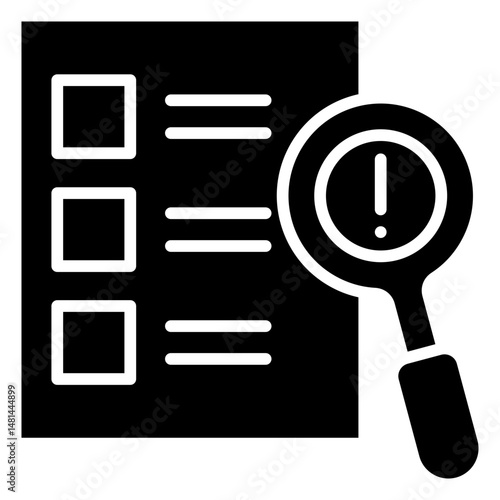 Risk Assessment Icon