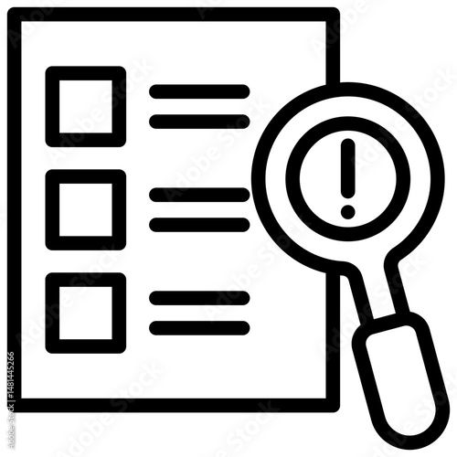 Risk Assessment Icon