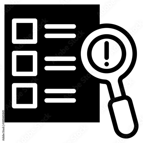 Risk Assessment Icon