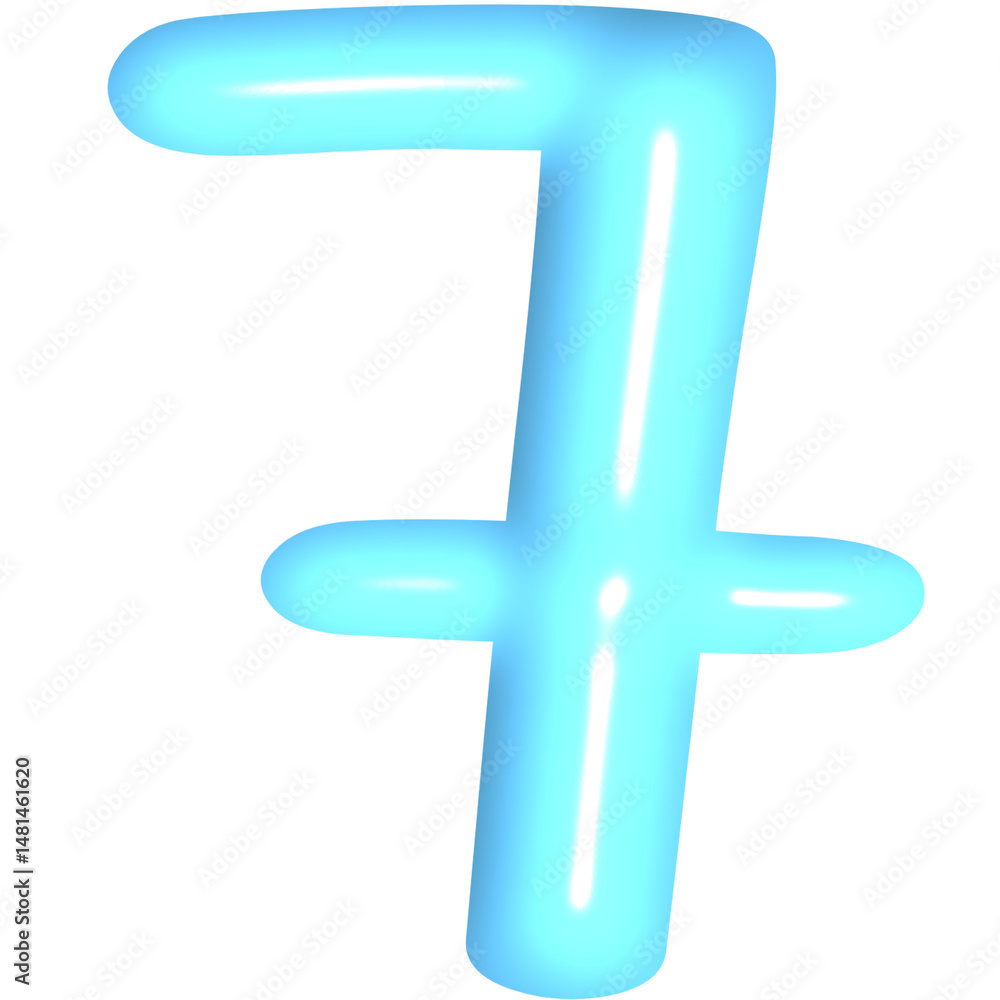 Fototapeta premium number 0-9 