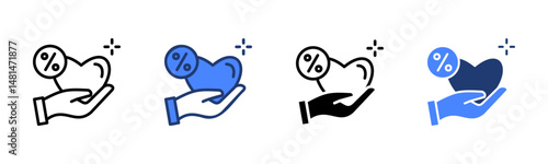 Satisfaction icon sheet multiple style collection