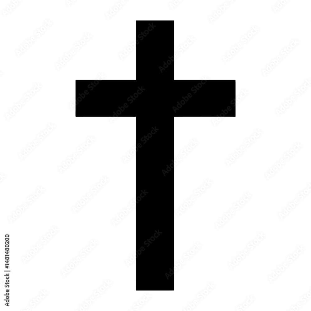 Cross symbol vector Cross symbol vector