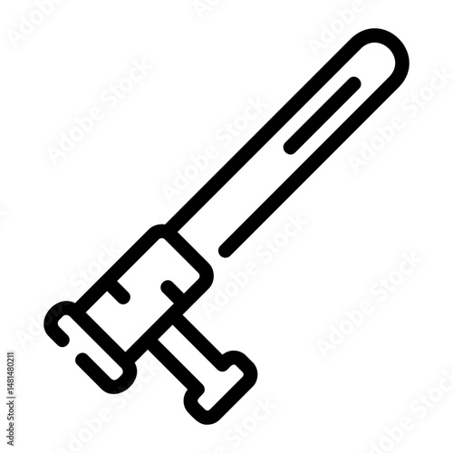 baton Line Icon
