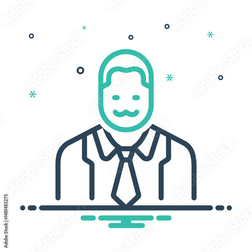 Mix icon for father