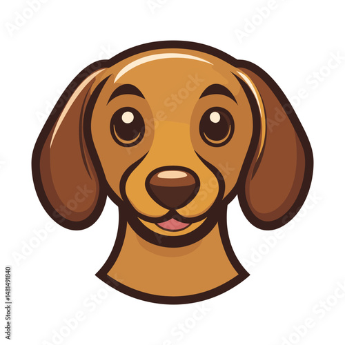 Dachshund dog dachshund cartoon vector