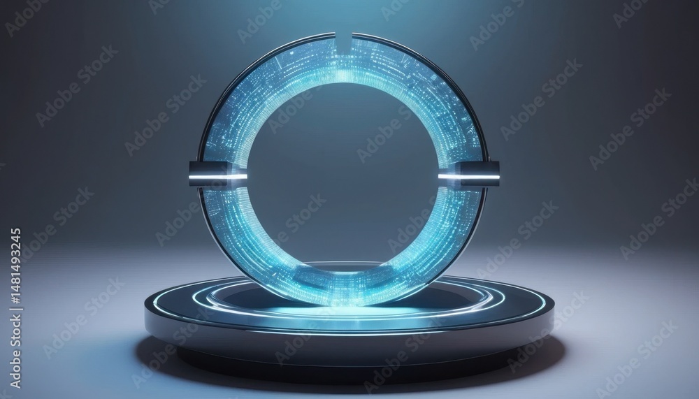 Shiny 3D glass number zero icon design on a black background Shiny 3D glass number zero icon design on a black background