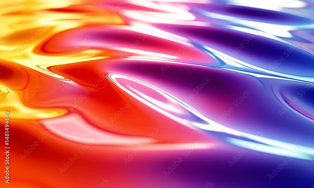 Abstract Liquid Flow Abstract Liquid Flow