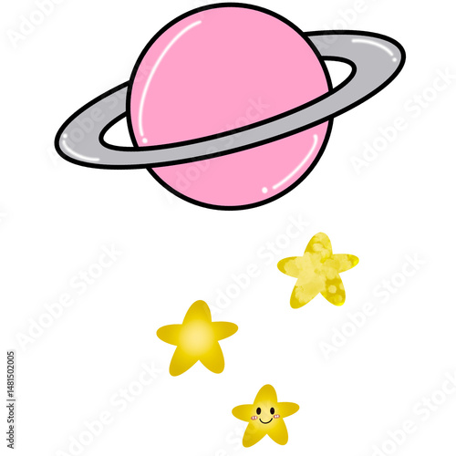 vector illustration of a hat with a star