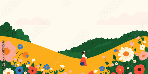 A serene journey through a ...