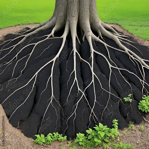 Black root system