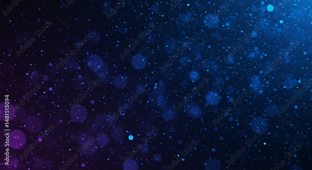 Obraz premium Abstract blue and purple particle background for digital design and art