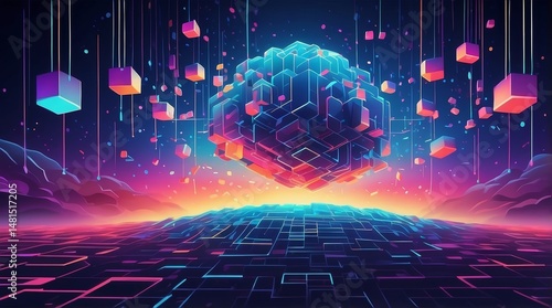 Quantum AI: Isometric Vector Servers, Neural Network & Brain