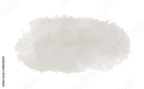 カラフルな水彩の吹き出し　あしらいのベクターイラスト