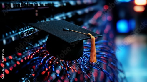 Graduation cap on fiber optics network: learning for future technology 