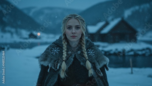 Skadi, the Norse goddess of winter