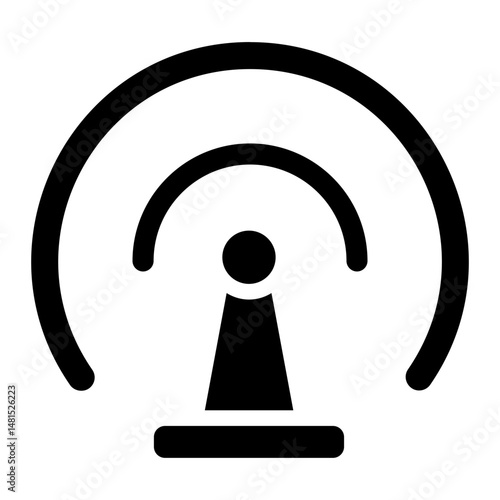Hotspot Solid Icon