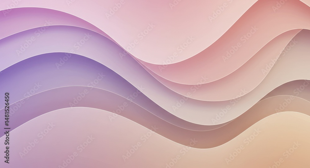 Abstract Pink Purple Wave Background Abstract Pink Purple Wave Background