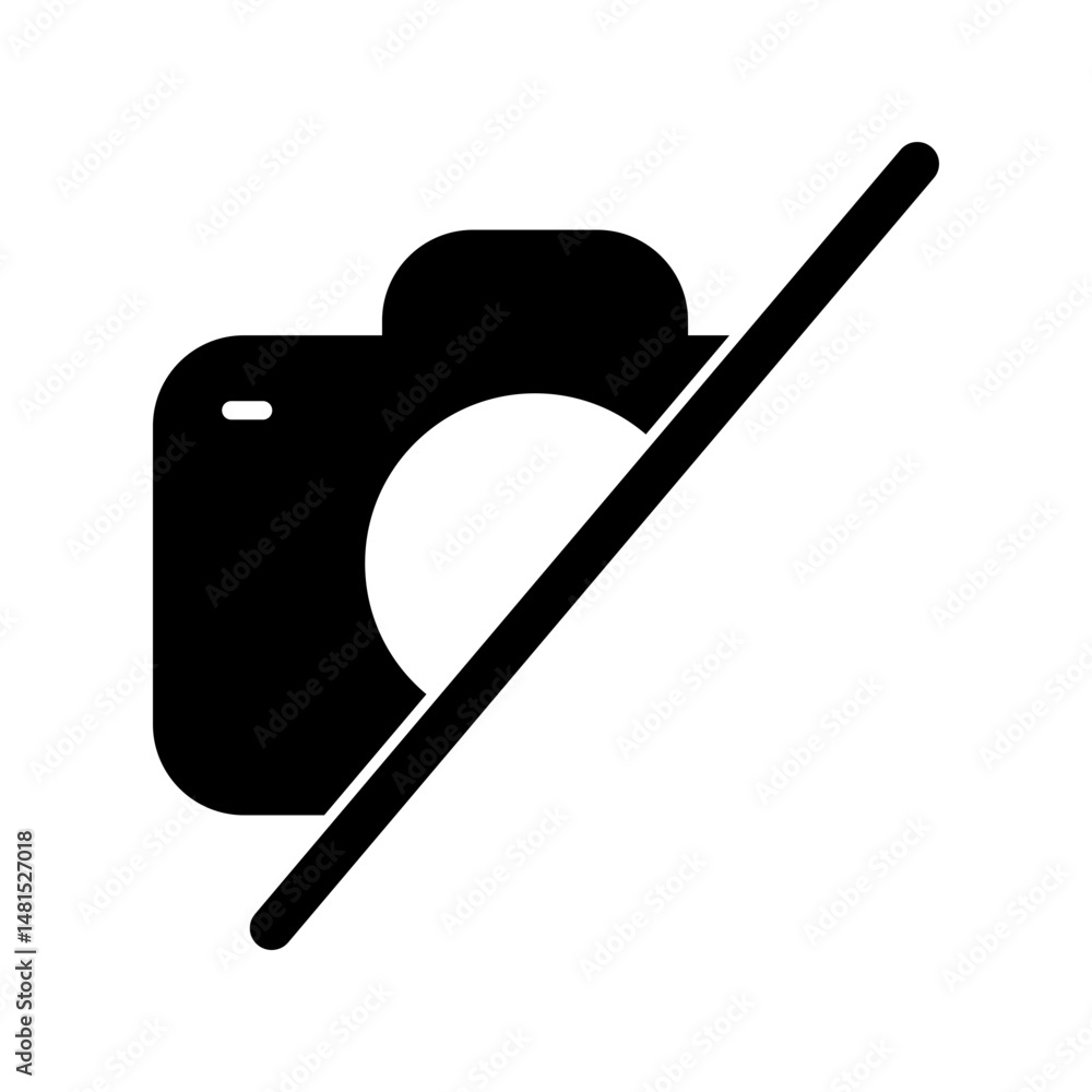 Camera icon design template