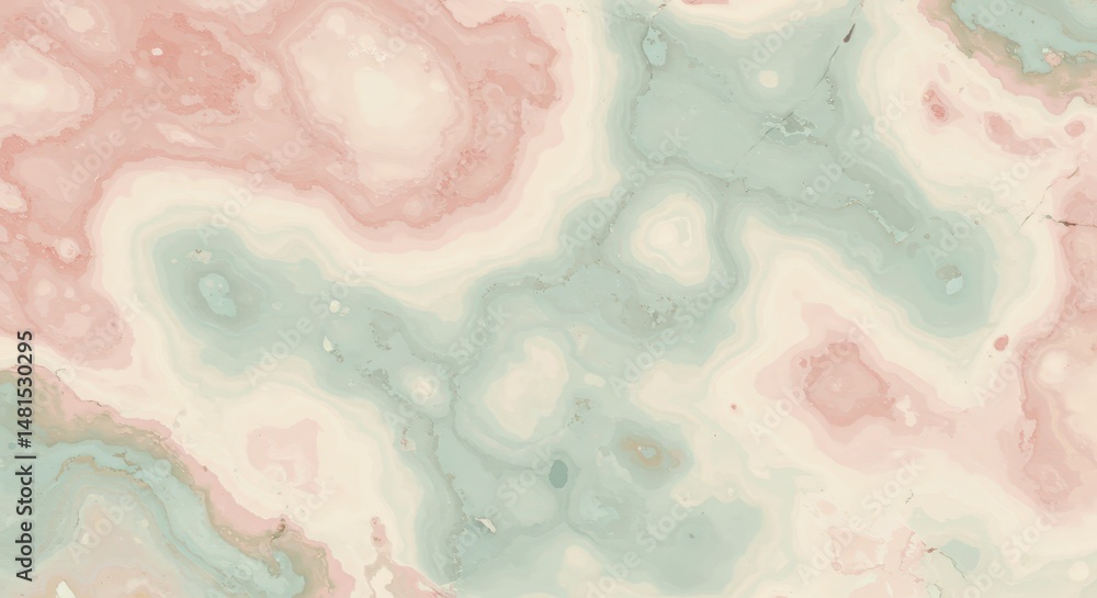 Fototapeta premium Abstract Pastel Wave Pattern