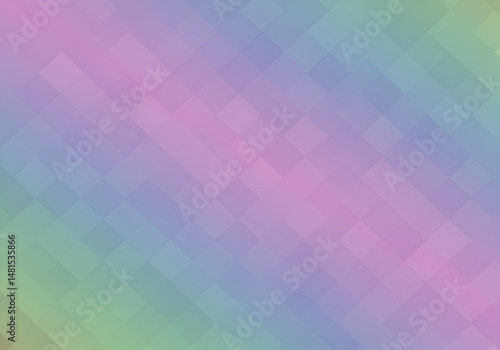 Wallpaper Mural Vibrant Abstract Geometric Pattern with Overlapping Squares and Smooth Gradient Color Transitions Torontodigital.ca