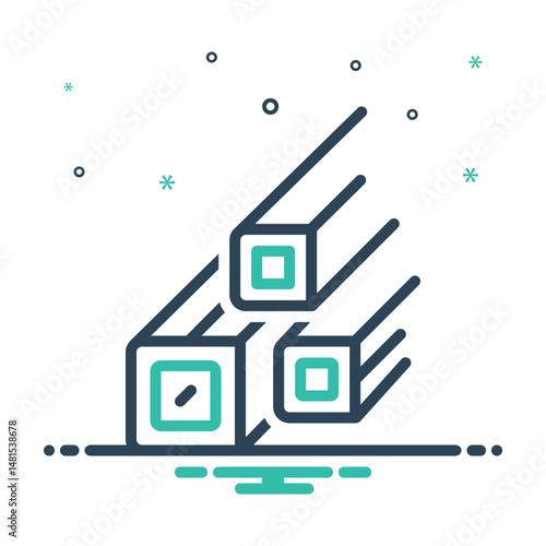 Mix icon for steel