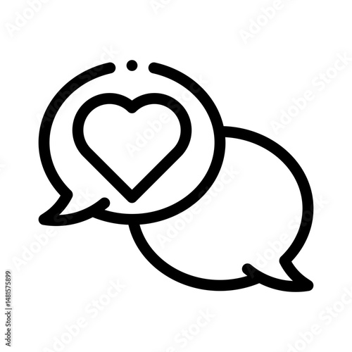 storytelling line icon