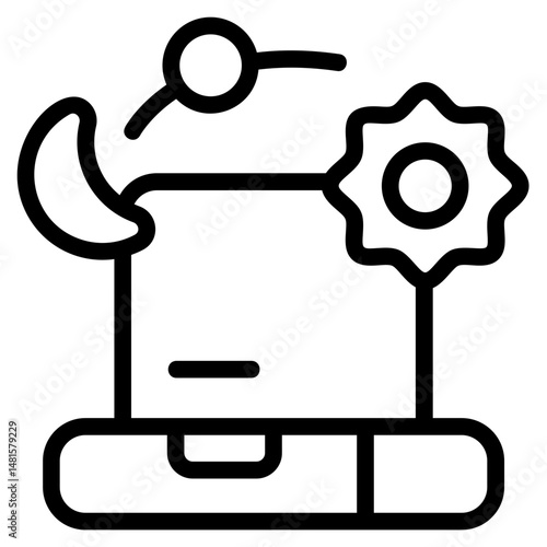 Company Collab Line Icon