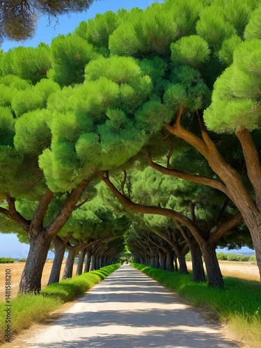 Cicale sugli alberi in estate in Salento