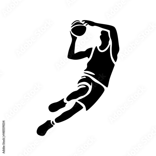 Shadow Dunk The Art of Silhouette Basketball