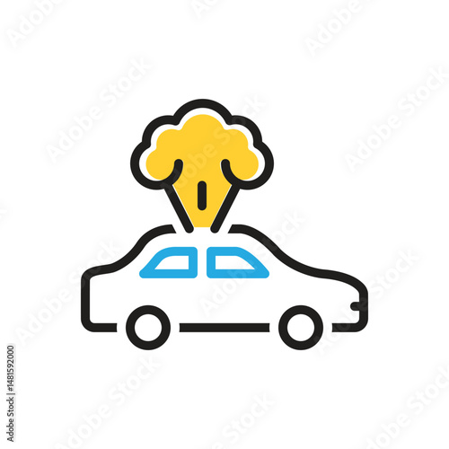 Multi color icon for phenomenon