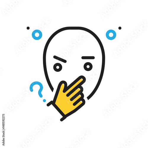 Multi color icon for seriously