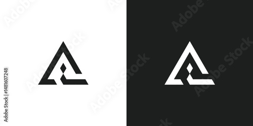 Free Download Letter AI Triangle Logo Design - GFXLoad