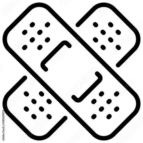 Adhesive Plaster Icon