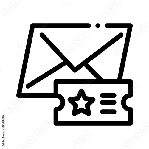 ticket line icon