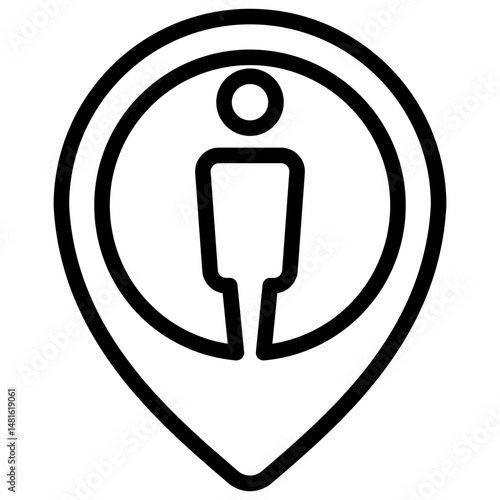 Men’s Room Icon